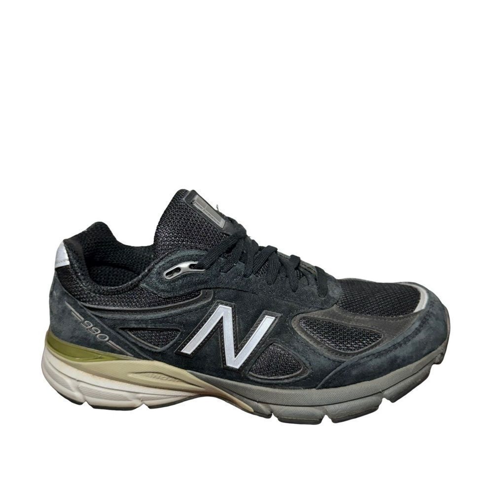 New Balance 990 made in USA Black and Gray Running Shoes size 8.5 D